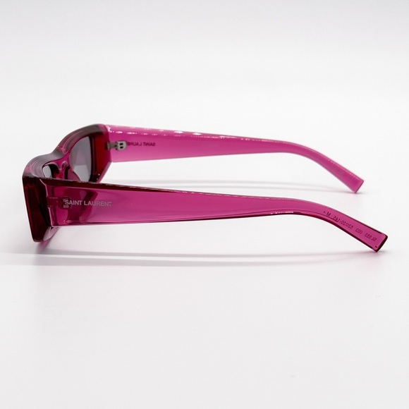 NEW SAINT LAURENT SL 553 003 UNISEX SUNGLASSES SL553 PINK GREY EYEWEAR - Picture 7 of 12